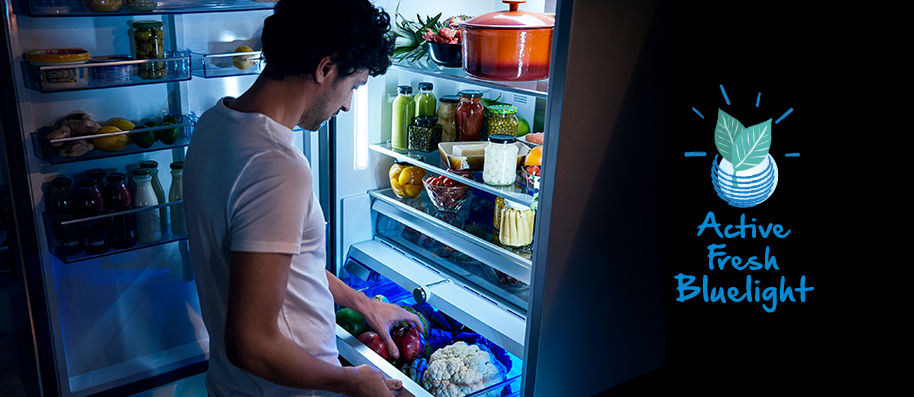 What is Active Fresh Blue Light Technology in Voltas Beko Refrigerators