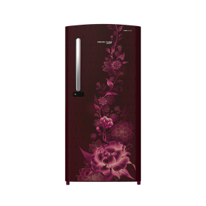 Voltas Beko 195 L No Direct Cool Single Door Refrigerator (Vivi Wine) RDC215CVWEX/XXSG Front View