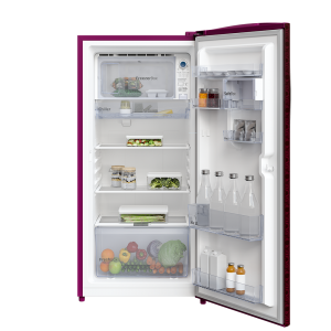 Voltas Beko 195 L No Direct Cool Single Door Refrigerator (Vivi Wine) RDC215CVWEX/XXSG Right View