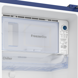 Voltas Beko 195 L No Direct Cool Single Door Refrigerator (Dahlia Blue) RDC215CDBEXB/XXSG FreezerBox View