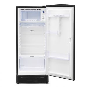 Voltas Beko 183 L No Direct Cool Single Door Refrigerator (Dark Grey) RDC215A/W0DGRTM0B00GO Open View