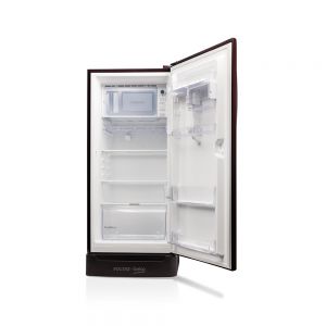 Voltas Beko 195 L No Direct Cool Single Door Refrigerator (Fairy Flower Wine) RDC215CFWEXB/XXSG Open View