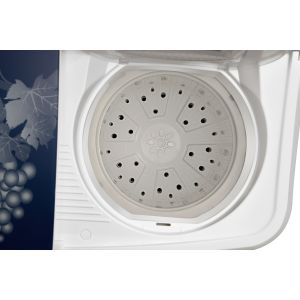Voltas Beko 8.5 kg Semi Automatic Washing Machine (Blue) WTT85BLG Top Spin Tub View