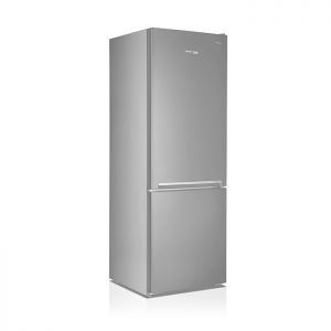 Voltas Beko 340 L 2 Star Bottom Mounted Refrigerator (Inox) RBM365DXPCF Left View