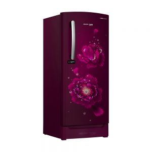 Voltas Beko 195 L No Direct Cool Single Door Refrigerator (Fairy Flower Purple) RDC215BFPEXB/BASG Left View