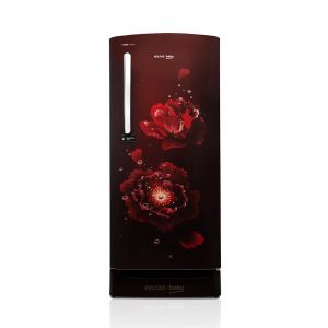 Voltas Beko 195 L 4 Star Direct Cool Single Door Refrigerator (Fairy Flower Wine) RDC215BFWEXB/BASG Front View