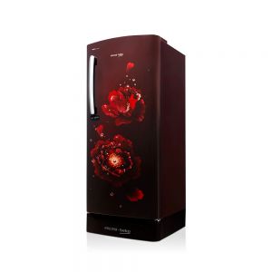 Voltas Beko 195 L 4 Star Direct Cool Single Door Refrigerator (Fairy Flower Wine) RDC215BFWEXB/BASG Left View