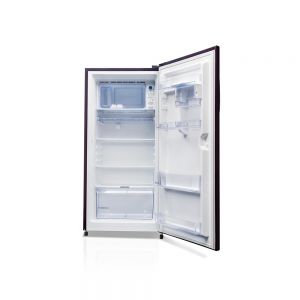 Voltas Beko 195 L No Direct Cool Single Door Refrigerator (Fairy Flower Purple) RDC215CFPEX/XXSG Open View