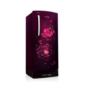 Voltas Beko 200 L No Direct Cool Single Door Refrigerator (Fairy Flower Purple) RDC220B60/FPEXBXXSG / S60200 Left View