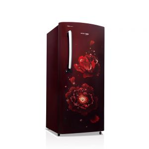 Voltas Beko 195 L No Direct Cool Single Door Refrigerator (Fairy Flower Wine) RDC215CFWEX/XXSG Left View