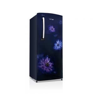 Voltas Beko 225 L No Direct Cool Single Door Refrigerator (Dahlia Blue) RDC245C60/DBEXXXXSG / S60225 Left View