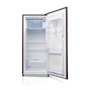 Voltas Beko 225 L No Direct Cool Single Door Refrigerator (Dahlia Wine) RDC245C60/DWEXXXXSG / S60225 Open View
