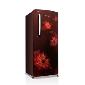Voltas Beko 220 L No Direct Cool Single Door Refrigerator (Dahlia Wine) RDC240CDWEX/XXSG Left View