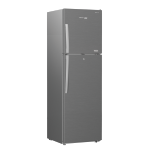 Voltas Beko 360 L 2 Star High End Frost Free Double Door Refrigerator (Silver) RFF383IF Left View