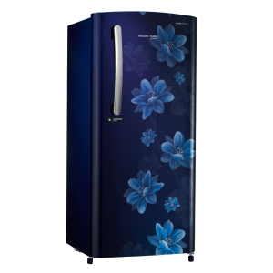 Voltas Beko 195 L No Direct Cool Single Door Refrigerator (Belus Blue) RDC215DBBEX/XXXG Left View