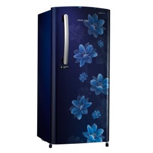 Voltas Beko 200 L 1 Star Direct Cool Single Door Refrigerator (Belus Blue) RDC220E54/BBEXXXXXG / S54200 Left View
