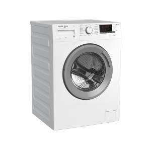Voltas Beko 6.5 kg Fully Automatic Front Loading Washing Machine White (WFL6510VPWS) Left View
