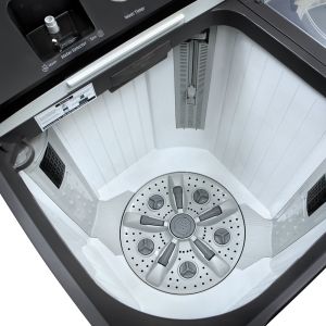 Voltas Beko No kg Semi Automatic Washing Machine (Grey) WTT120AGRT/HB Spin Tub View