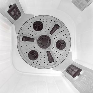 Voltas Beko 7 kg Semi Automatic Washing Machine (Grey) WTT70DGRT Spin Tub View
