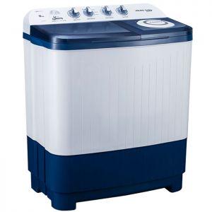 Voltas Beko 8 kg Semi Automatic Washing Machine (Sky Blue) WTT80DBLT Left View