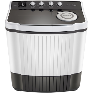 Voltas Beko 8 kg Semi Automatic Washing Machine (Grey) WTT80GT Front View