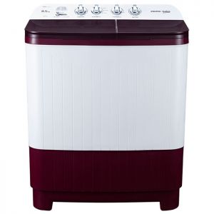 Voltas Beko 8.5 kg Semi Automatic Washing Machine (Burgundy) WTT85DBRG Front View