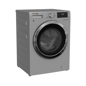 Voltas Beko 8 Kg Washer Dryer Machine (Gray) WWD80S Left View