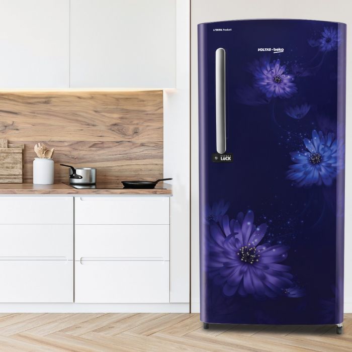 Voltas Beko 185 L, 5 Star, Direct Cool Single Door Refrigerator