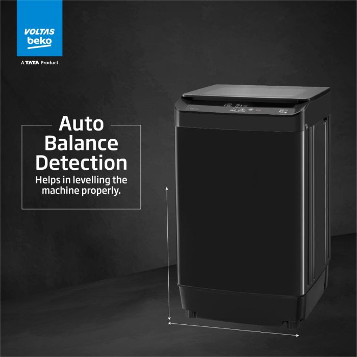 7 Kg, 5-Star, Fully Automatic Top Load Washing Machine (WTL70UPGC/SPCPOF, Dark Grey)