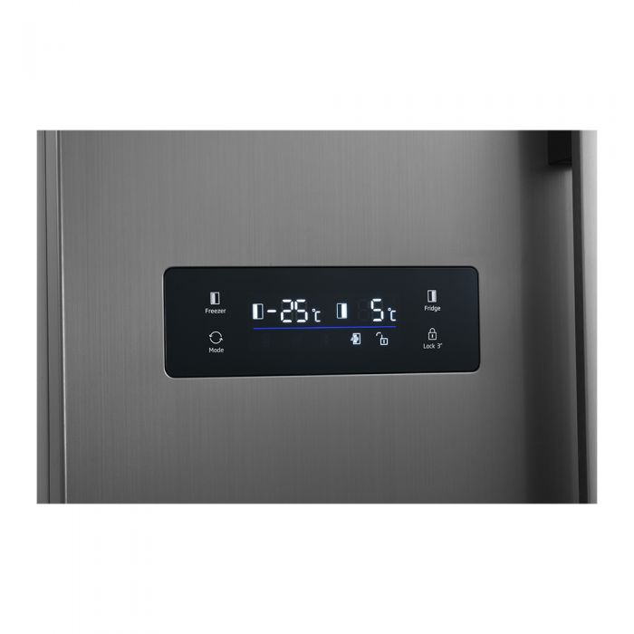 563 L Side by Side Refrigerator (Inox) Price & Features | Voltas Beko