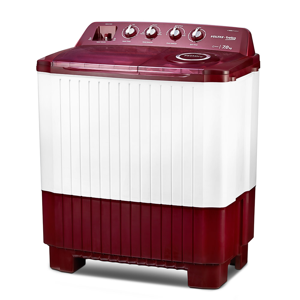 7 kg Semi Automatic Washing Machine (Burgundy) WTT70ABRT