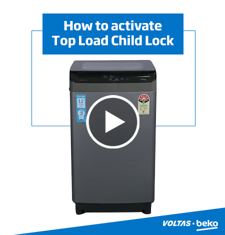 How To Activate Top Load Child Lock