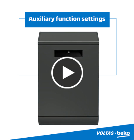 Dishwasher Model Df15a: Auxiliary Function Settings
