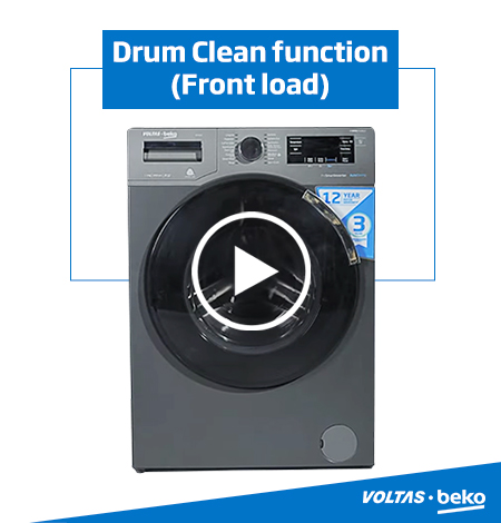 Drum Clean Function (front Load)