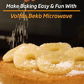 How To Make Pineapple & Coconut Cake In Microwave